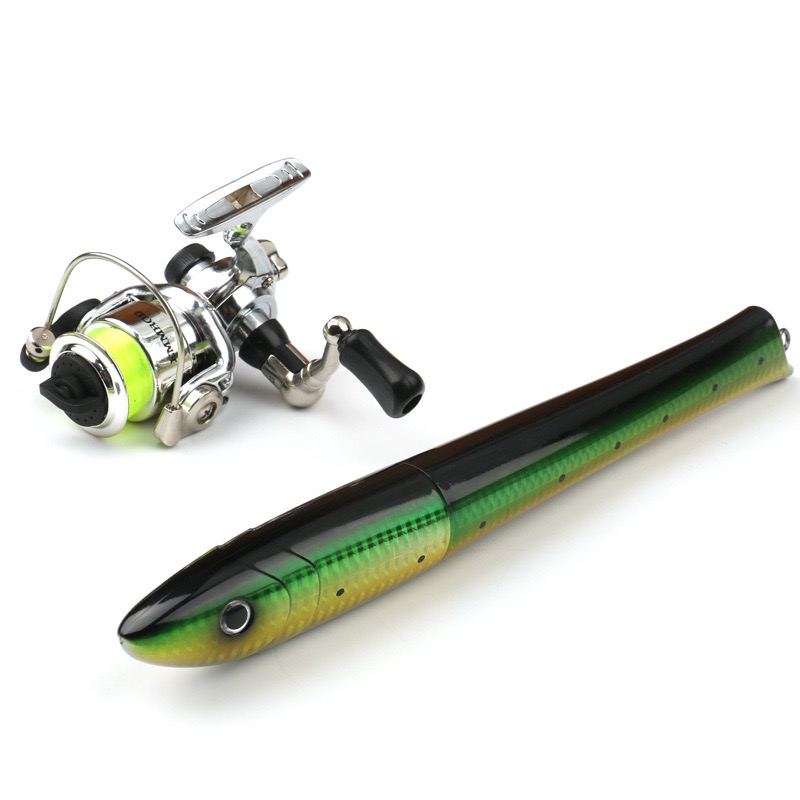 Fishing Rod Ice - NEWOEM 1m/1.4m/1.6m Fish Type Portable Pocket