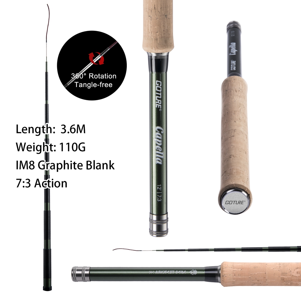 Goture Tenkara Fly Fishing Rod - Fishing Rod Combo ulasan dan harga