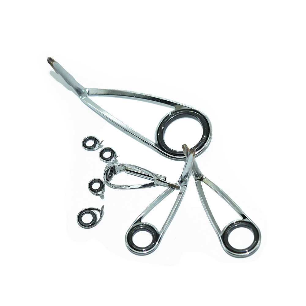 8pcs/Kit KLH Bracket Stainless - Fishing Rod Repair Kit ulasan dan harga