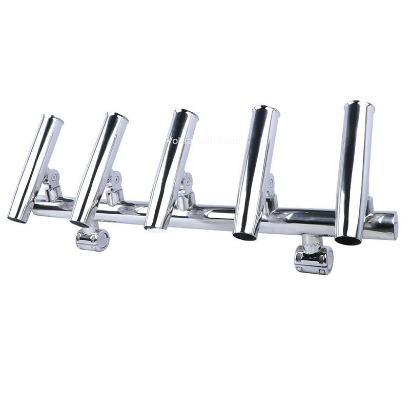 304 Stainless Steel 5 Tubes Fi - Fishing Rod Rack ulasan dan harga