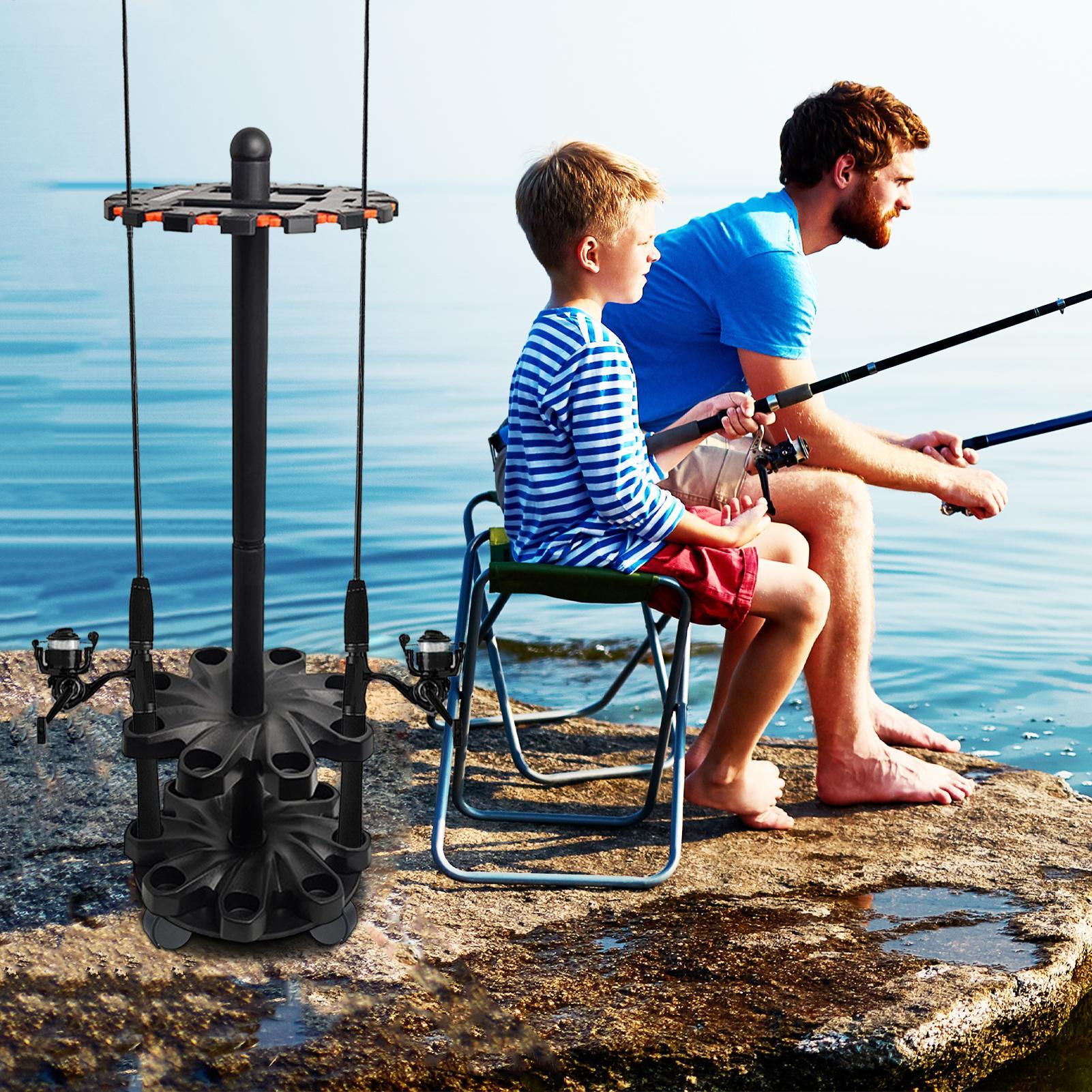 Fishing Rod Racks Angling Pole - Fishing Rod Boat ulasan dan harga