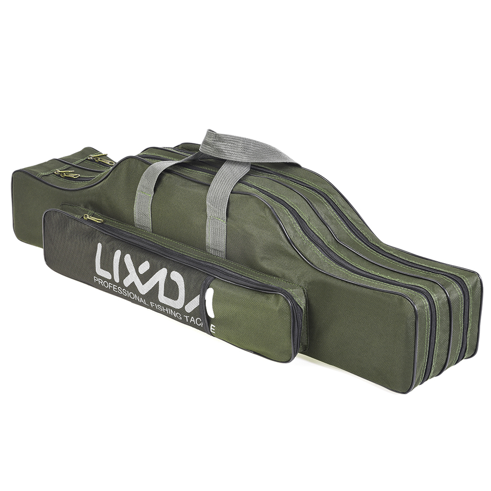 Fishing Bag Portable Folding F - Fishing Rod Case ulasan dan harga