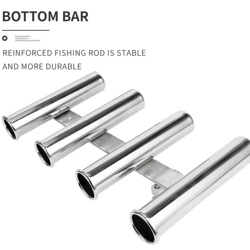 Stainless Steel 4 Tubes Rod Ho - Fishing Rod Boat ulasan dan harga