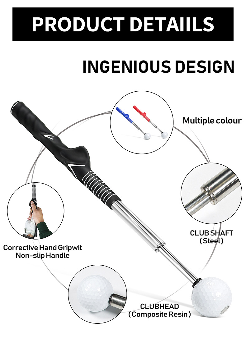 Golf Telescopic Swing Trainer  - Fishing Rod Telescopic ulasan dan harga