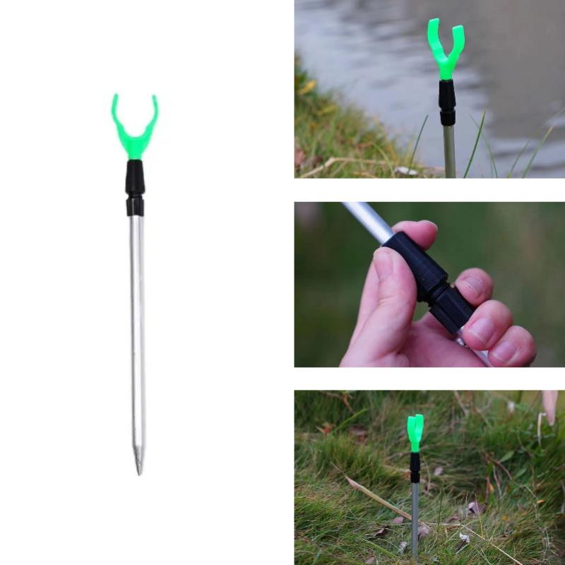 [J] 1Pcs Aluminum Alloy Telesc - Fishing Rod Telescopic ulasan dan harga