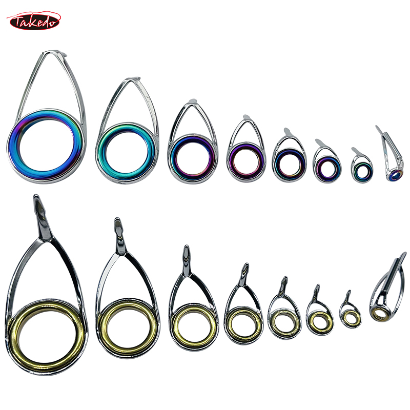 TAKEDO TN75-1 5 Sets Spinning  - Fishing Rod Guide Replacement ulasan dan harga