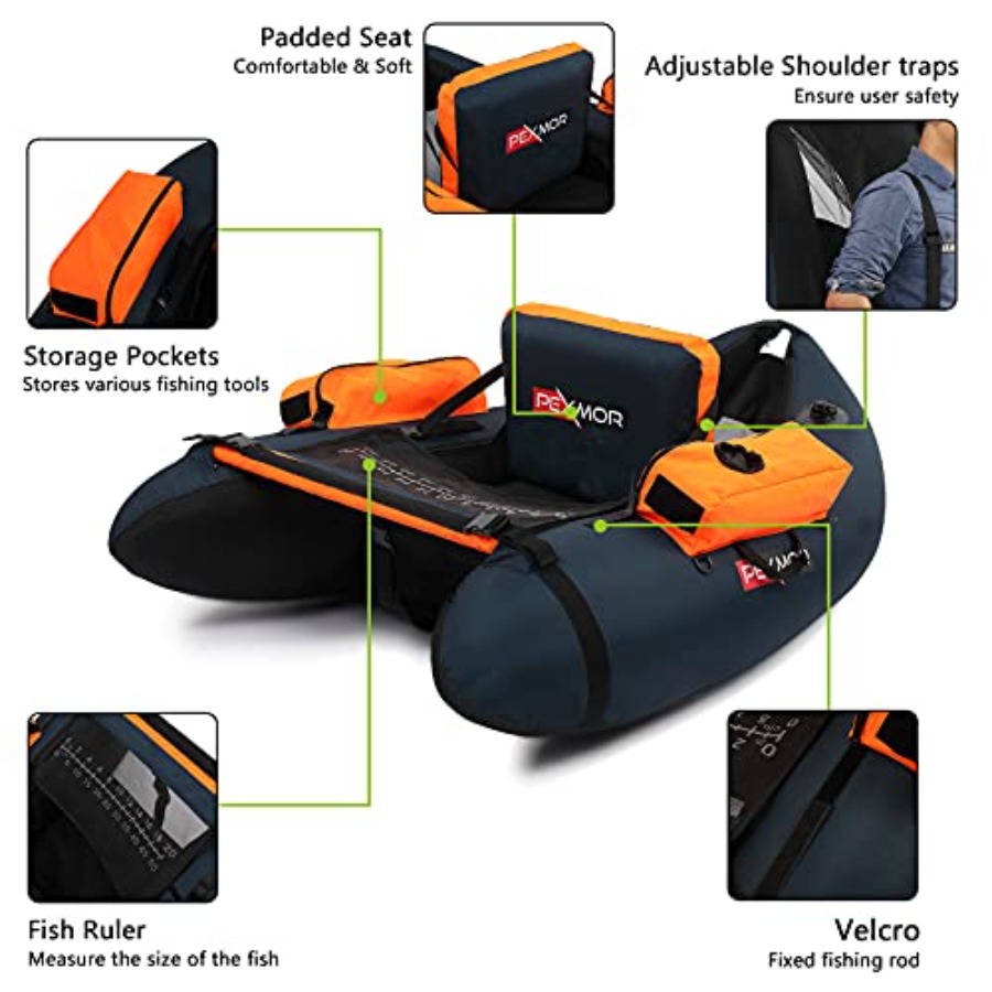 Inflatable Fishing Float Tube  - Fishing Rod Fly ulasan dan harga