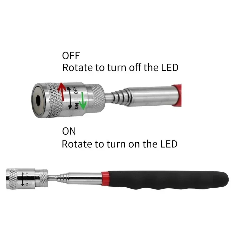 Telescopic Magnetic Pen with L - Fishing Rod Telescopic ulasan dan harga