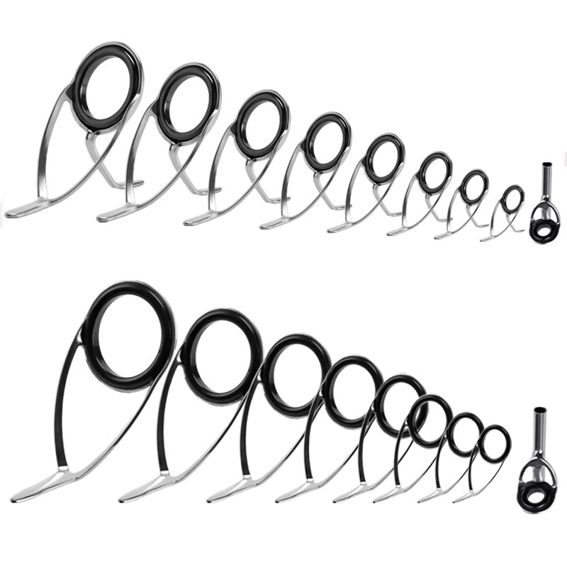 9Pcs Fishing Rod Guides Ring R - Fishing Rod Repair Kit ulasan dan harga