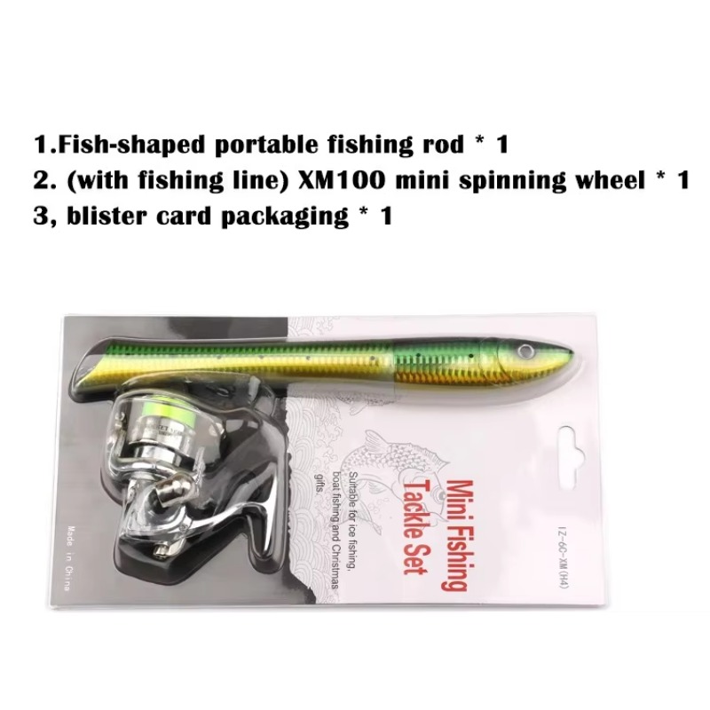 NEWOEM 1m/1.4m/1.6m Fish Type  - Fishing Rod Ice ulasan dan harga