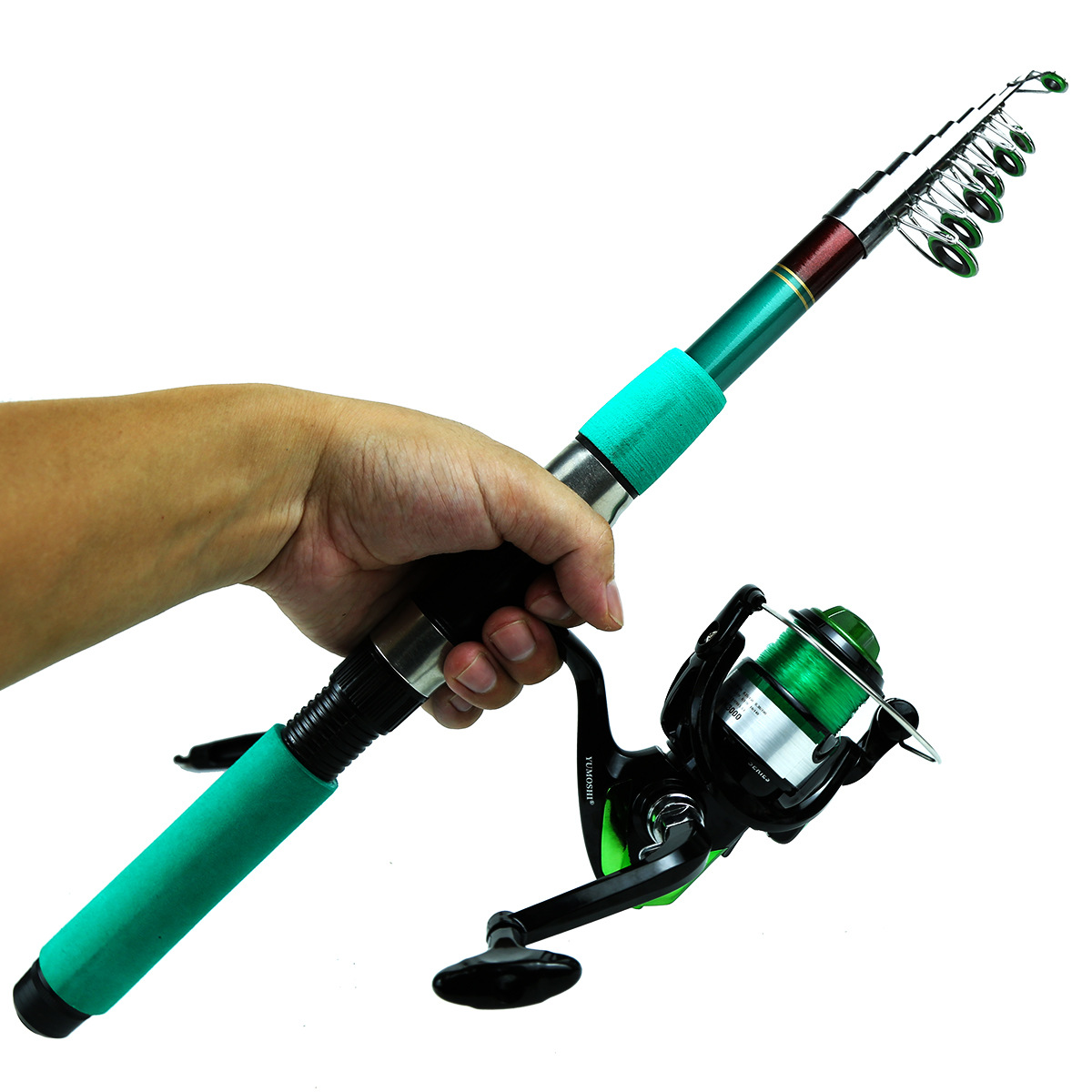 Portable Ultralight Carp Teles - Fishing Rod Combo ulasan dan harga