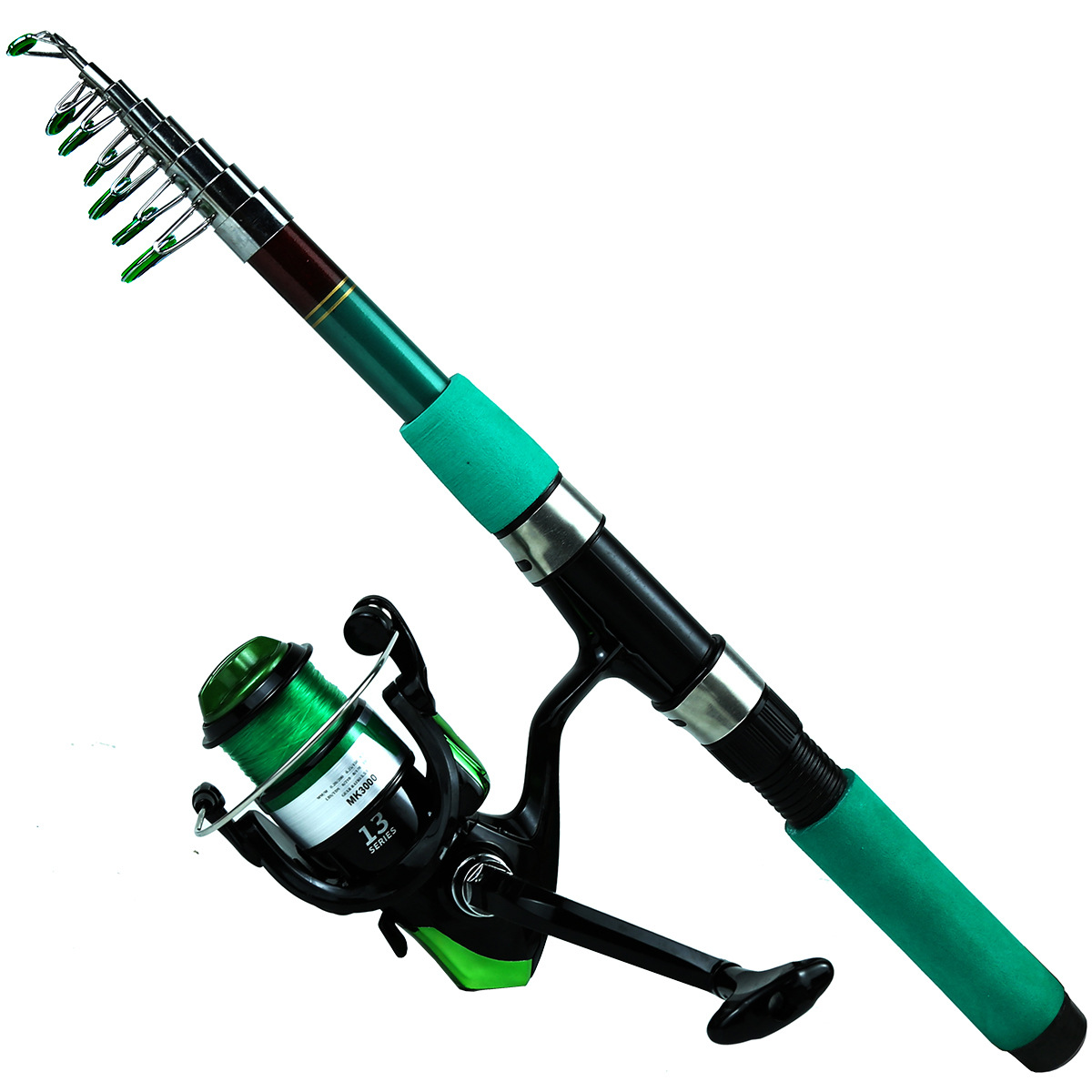 Portable Ultralight Carp Teles - Fishing Rod Combo ulasan dan harga